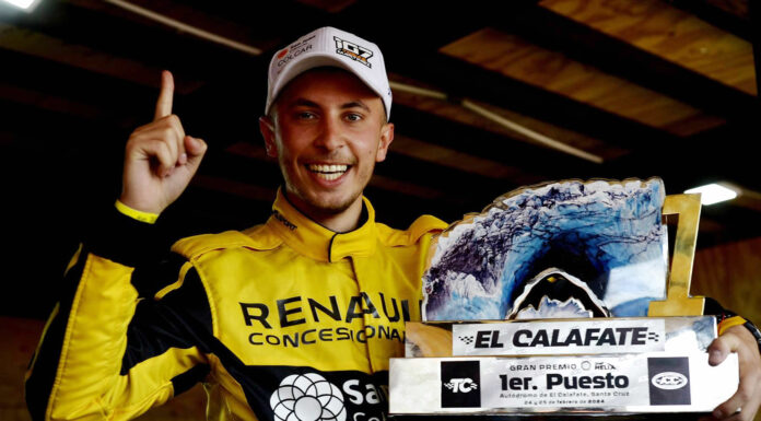 Ni para Ciantini, ni para Chapur, finalmente ganó el sanjuanino Tobias Matírnez en su debut en el TC…