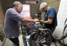 Mario Rivero Racing en el taller de “toto” Pereiro….