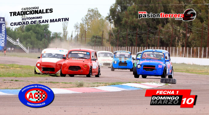 Resultados Fecha 1, Categorias Tradicionales Autodromo Ciudad de San Martin