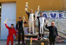 1-2-3 para la familia Maggini en el TC Tradicional, ganó Coky, segundo Luisito y tercero Fabian, el podio lo completaron nacho Moreno y Calabrigo..