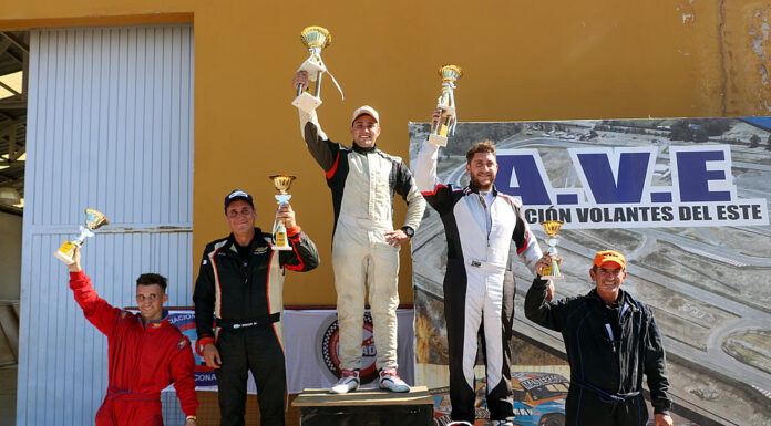 1-2-3 para la familia Maggini en el TC Tradicional, ganó Coky, segundo Luisito y tercero Fabian, el podio lo completaron nacho Moreno y Calabrigo..