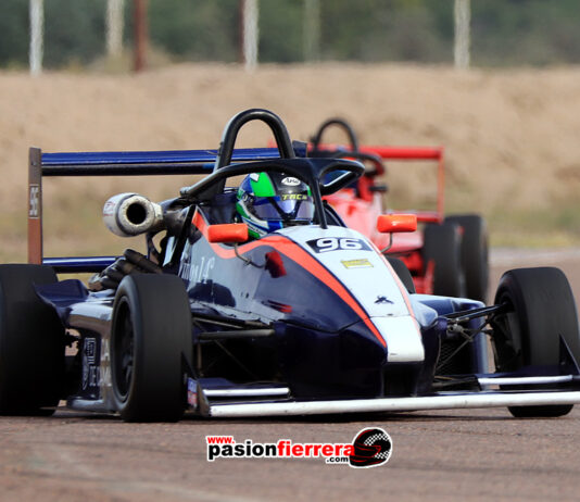 Desde la pole hasta la de cuadros, NIcolas Palau ganó la serie en la Fórmula Cuyana