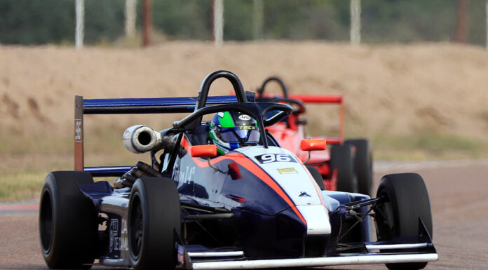 Desde la pole hasta la de cuadros, NIcolas Palau ganó la serie en la Fórmula Cuyana