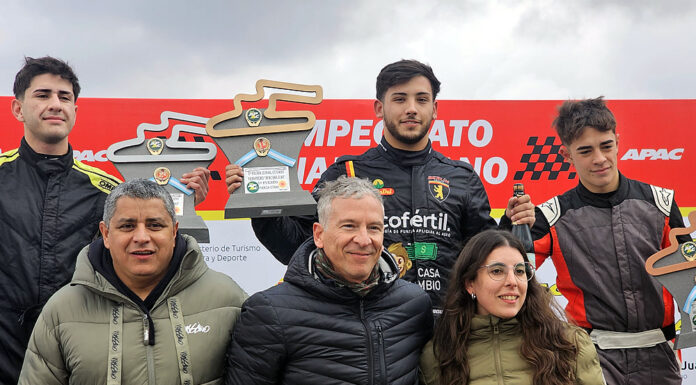 Nuevamente Nicolás Palau domina la Fórmula Cuyana, ganó en San Juan…