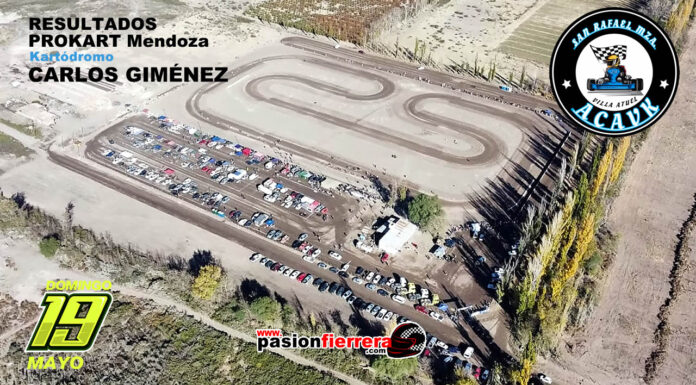 Resultados 2° fecha Pro Kart, Inauguración Kartódromo “Carlos Giménez”, Villa Atuel San Rafael…
