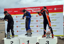 En la bajada de bandera Federico Buj, pero un recargo le entrega la victoria al local Pablo Pelegrina…