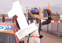 Cuarta ganada, Danilo Gil es el dueño del GP GITI Neumáticos San Miguel en el TP 1.4…