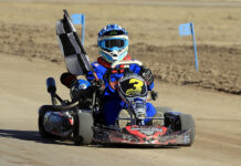 Pedro Gonzalez el primer ganador del CKS, el piloto sanrafaelino se llevó la victoria en Cadeneros…