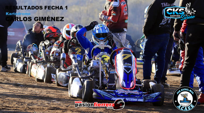 RESULTADOS FECHA 1 CKS, Kartódromo Carlos Giménez, Villa Atuel, San Rafael…