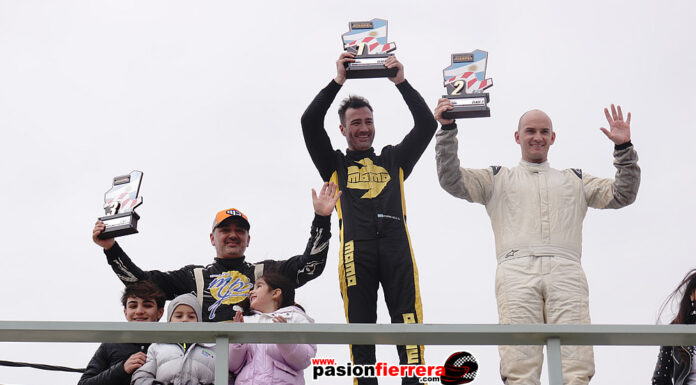 Repite Rodrigo Mole en la Clase 2, ganó por segunda vez consecutiva en el Ciudad de San Martín, Facundo della Motta y Martín Pontoni lo escoltaron…