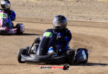 Luciano Blanco ganó la primera final de la tarde en Tunuyán, se llevó la victoria en Menores 110cc…