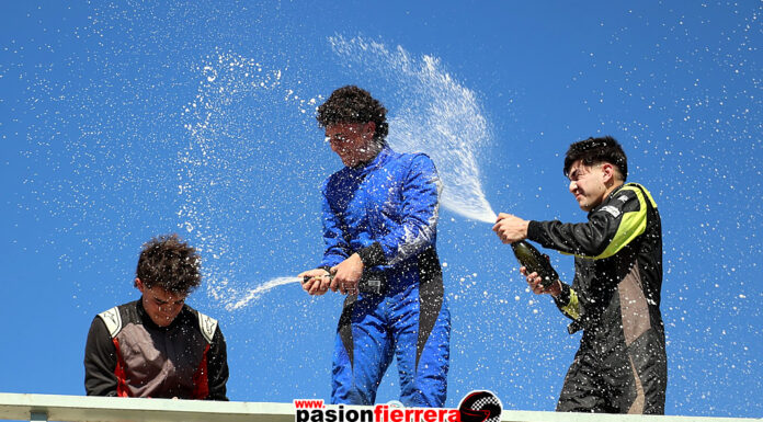 Luciano Vicino y un fin de semana completo, dominó todo en la Fórmula Cuyana en San Martín…