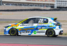 Gonzalo Antolin, en el cierre de la jornada, tiene la pole provisoria en la Clase 2, en San Juan…