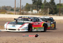 Fabián Maggini ganó en la aspera serie del TC Cuyano en San Martín…