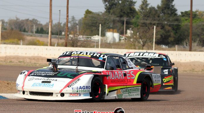 Fabián Maggini ganó en la aspera serie del TC Cuyano en San Martín…