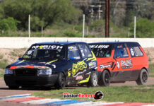 Omar Marich de punta a punta en la primera serie del “TP”, vuelco de Tomi Palau sin consecuencias físicas…