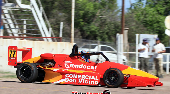 Luciano Vicino ganó la serie de la Formula Cuyana en el cierre de actividad sabatina…