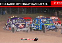 SPEEDWAY, Resultados 4° fecha Speedway San Rafael, temporada 2024
