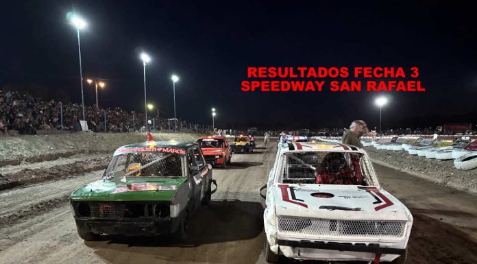 SPEEDWAY, Resultados 3° fecha Speedway San Rafael, temporada 2024