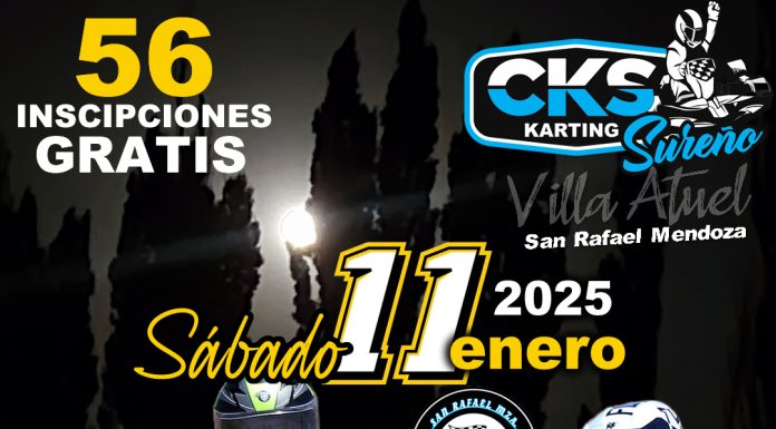 La fiebre Kartista no frena en el Sur Mendocino, confirmado el campeonato NOCTURNO DEL CKS SUREÑO,…