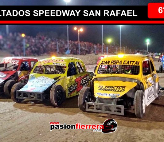 SPEEDWAY, Resultados 6° fecha Speedway San Rafael, temporada 2024
