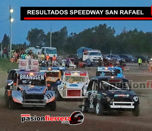 SPEEDWAY, Resultados 8° fecha Speedway San Rafael, temporada 2025