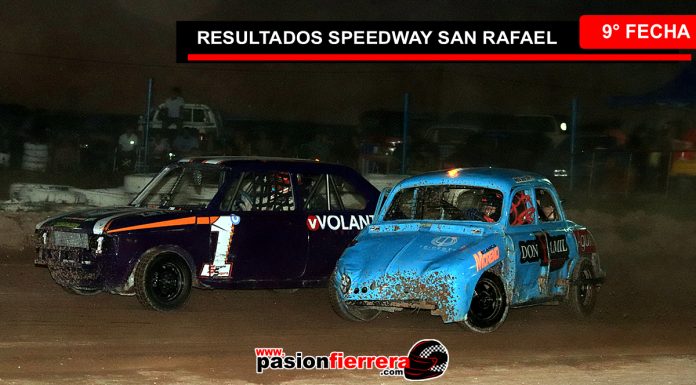 SPEEDWAY, Resultados 9° fecha Speedway San Rafael, temporada 2025