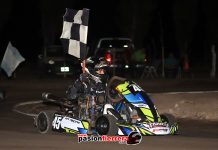 Lautaro Sini hizo la diferencia y gano en un carrerón de Menores 110cc