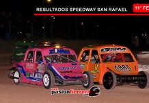 SPEEDWAY, Resultados 11° fecha Speedway San Rafael, temporada 2025