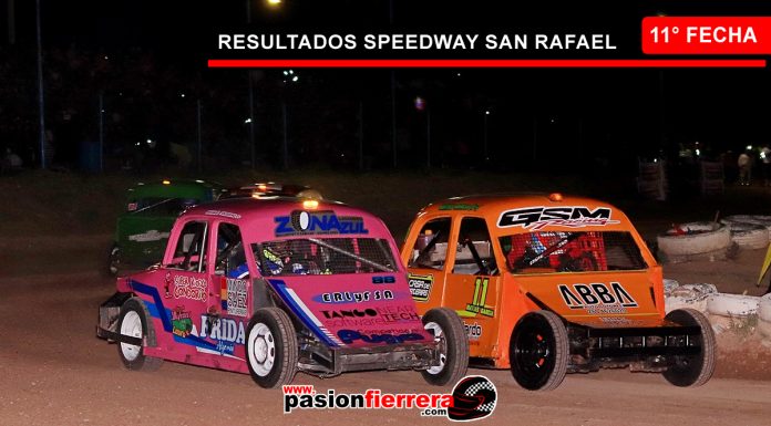 SPEEDWAY, Resultados 11° fecha Speedway San Rafael, temporada 2025