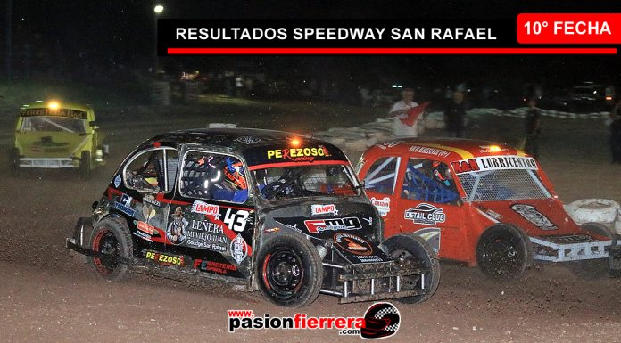 SPEEDWAY, Resultados 10° fecha Speedway San Rafael, temporada 2025