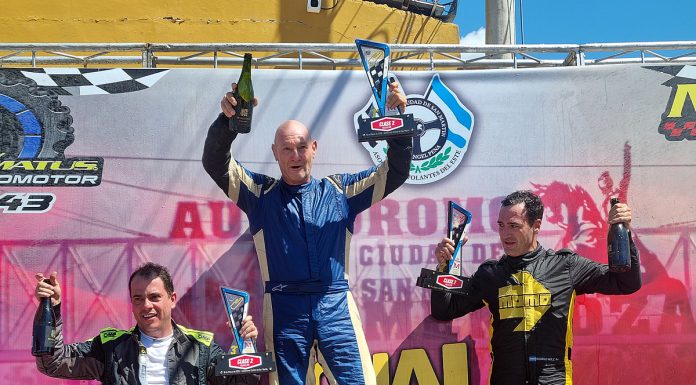 Gustavo Santibañez ganó la primera de la Clase 2, Rodrigo Mole y Máximo Martínez lo escoltaron