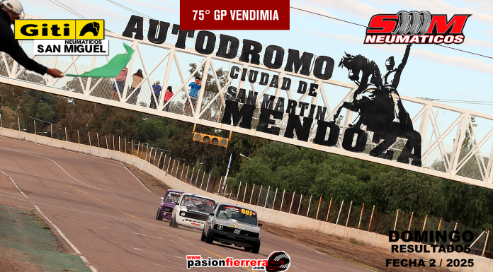 RESULTADOS DOMINGO F2 – Zonal Cuyano, 75° Gran Premio Vendimia…