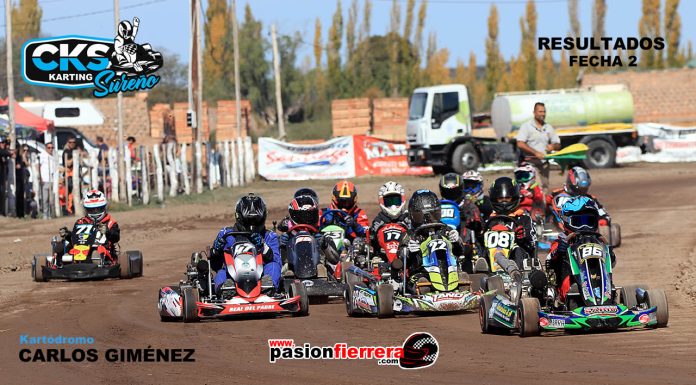 CKS Sureño, Resultados 2° fecha Kartódromo Carlos Giménez, Villa Atuel…