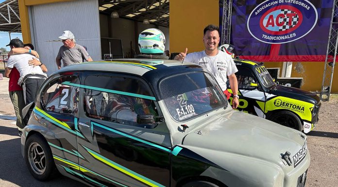 Repitió como en el 2024, Agustin Casatta ganó en la apertura 2025 de la Fórmula 1100, de la mano de Nico Magadan