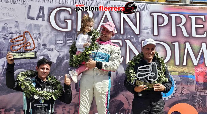 Maggini x3 en el TC Cuyano, Luisito el dueño del 57° GP VENDIMIA, 2° Fabián y 3° Fabrizio, de esta manera sobrino, tío e hijo formaron el primer podio de la tarde…