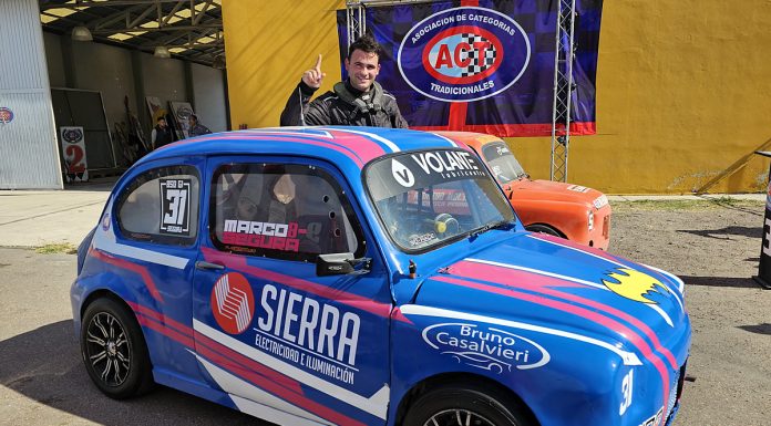 Volvió y de la mejor manera, Marco Segura ganó la primera fecha de la 850 Grupo 1 en San Martín…