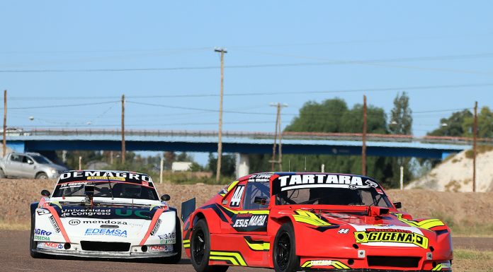 Ricardo Moreno de principio a fin, ganó la segunda batería del TC Cuyano ya en busca del 75° GP Vendimia…