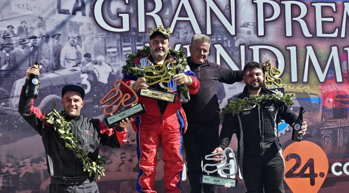 El 1-2 para el team Paladini, Pablo Paladini ganó en el TP 1.4, segundo Exe Umana y tercero Fer Sosa…