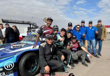 Fabrizio Maggini, Ricardo Moreno y Fernando Secchi el podio del TC Cuyano….