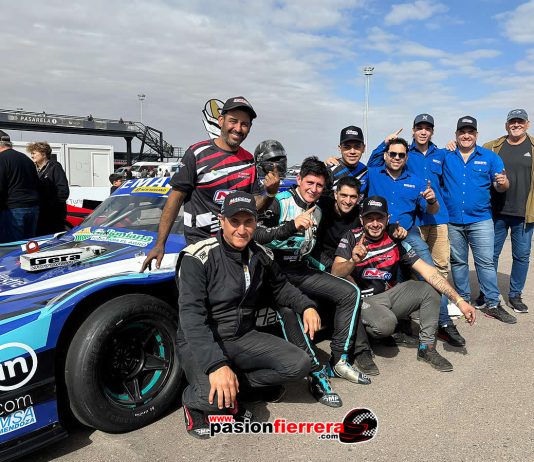 Fabrizio Maggini, Ricardo Moreno y Fernando Secchi el podio del TC Cuyano….