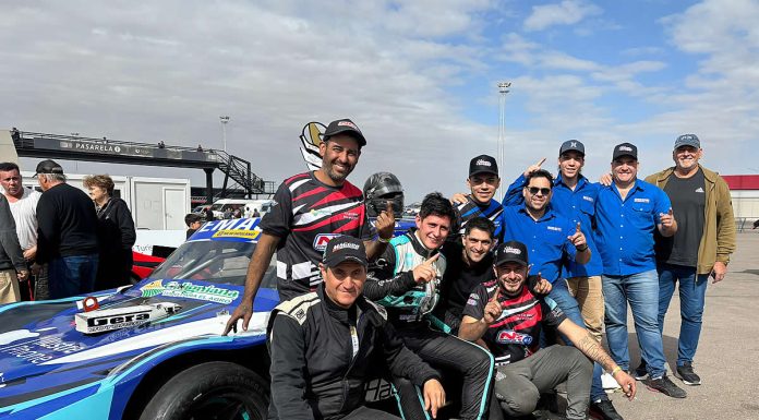 Fabrizio Maggini, Ricardo Moreno y Fernando Secchi el podio del TC Cuyano….