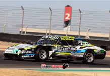 El auto de seguridad fue el protagonista de la segunda serie del TC Cuyano, la ganó Luis Maggini, esto hace que el desafío sera mañana en la final donde padre e hijo disputaran el mano a mano en la largada…