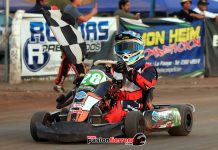 Pedrito González cerro la gran fiesta kartista en Villa Atuel, como piloto invitado de Bajbuj ganó en Varilleros.