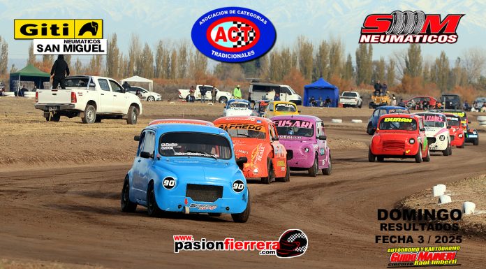 RESULTADOS FECHA 3, Tradicionales autódromo Guido Maineri Junín…