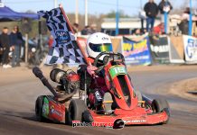 La dama de Varilleros la más veloz, Briana Romeo ganó el Gran Premio Camiletti en Villa Atuel