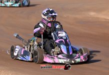 Rocío Cola arrazó en Mayores 110cc, ganó pole, serie y final…