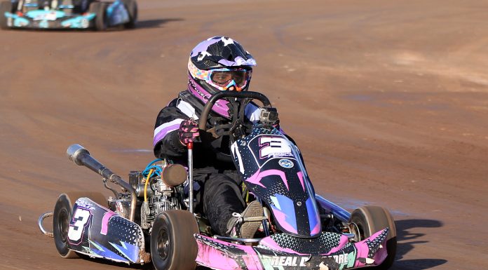 Rocío Cola arrazó en Mayores 110cc, ganó pole, serie y final…