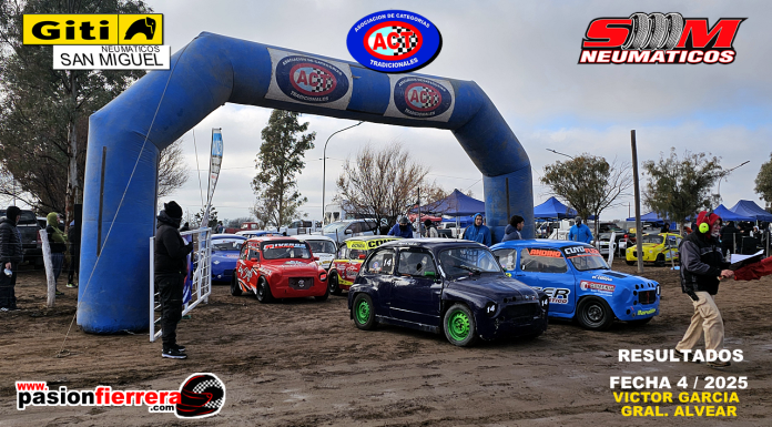 RESULTADOS FECHA 4, Tradicionales autódromo Victor Garcia Gral. Alvear…