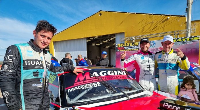 Todo para el Maggini Motorsport, Luis ganó en el TC Cuyano, su hijo Luisito y su sobrino Fabrizio completaron un dominio absoluto en el cierre del Zonal Cuyano…